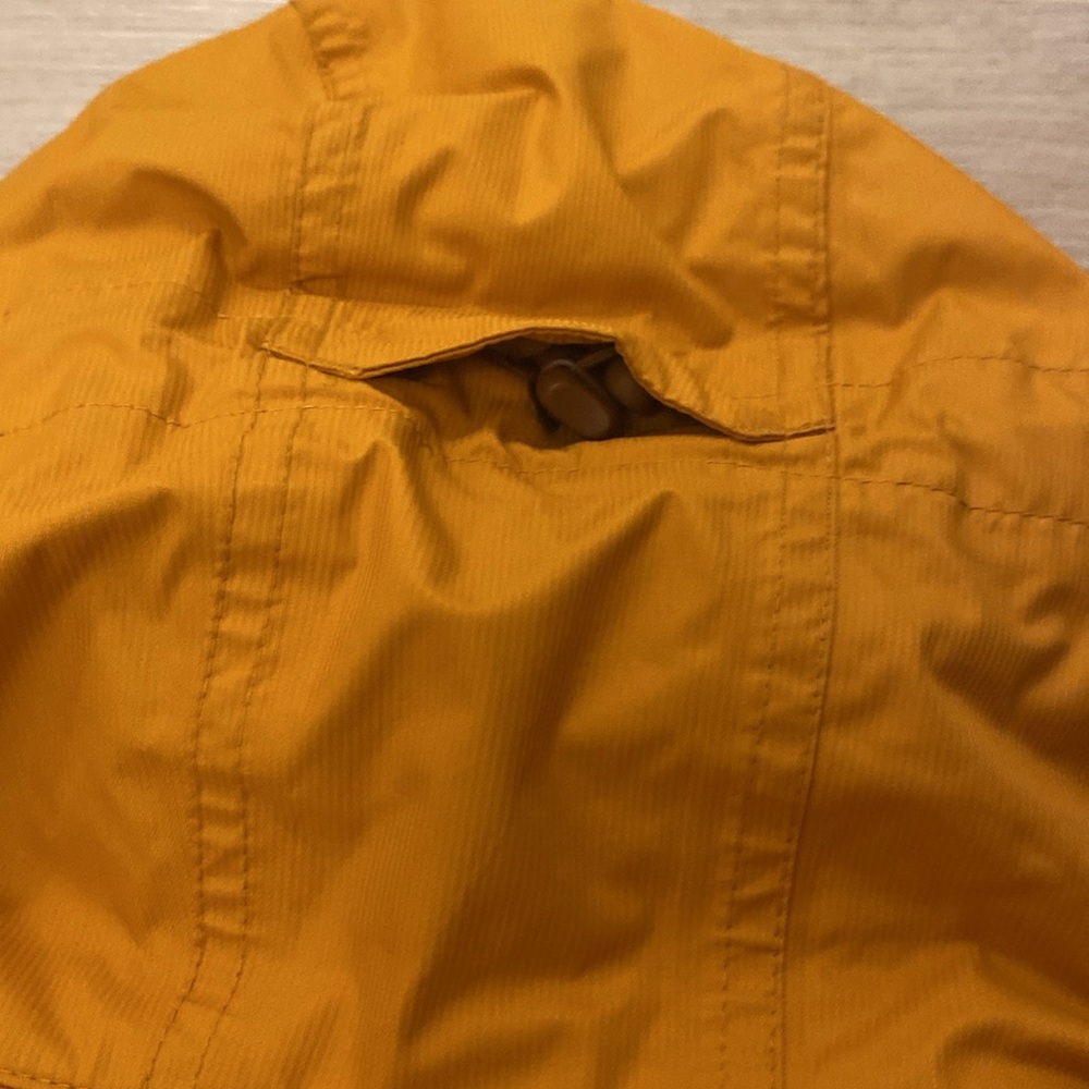Burton Dry Ride Mustard Yellow Hooded Jacket - Picture 8 of 8